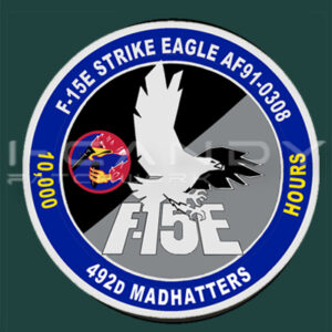 10,000 FLIGHT HOURS F-15E AF 91-0308